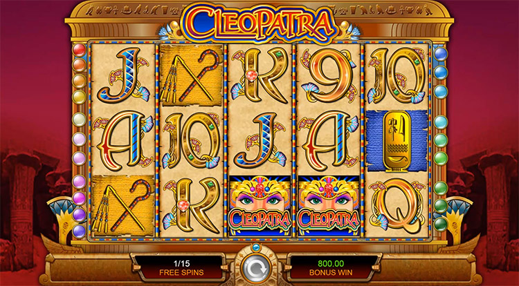 Cleopatra Slots MegaCasino