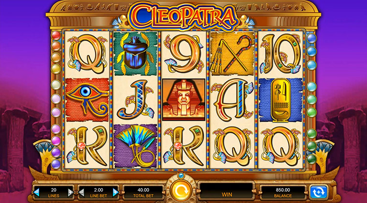 Cleopatra Slots MegaCasino