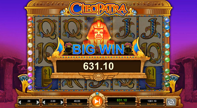 Cleopatra Slots MegaCasino