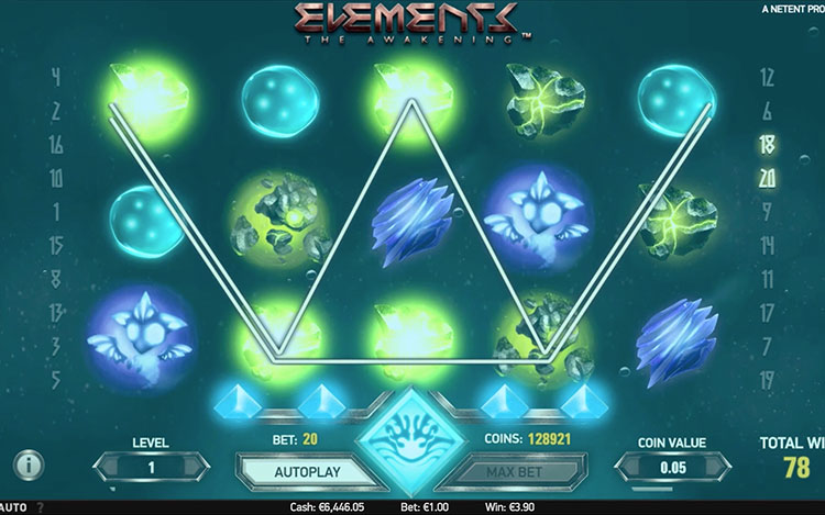 Elements: The Awakening Slots MegaCasino