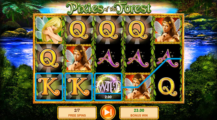 Pixies of the Forest Slots MegaCasino